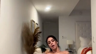 Camilla Araujo Strip Teasing in Red – Onlyfans video